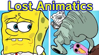 Friday Night Funkin' VS The Lost SpongeBob Animatic DEMO + References (FNF Mod) (Spongebob Parodies)
