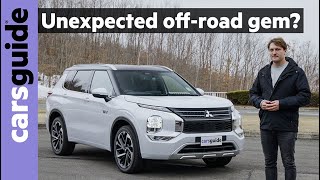 Are plug-in hybrid 4WDs good off-road? 2023 Mitsubishi Outlander hybrid review: PHEV 4x4 test