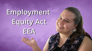 Grade 12 Business Studies | Employment Equity Act