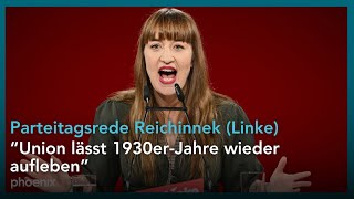 Parteitag Die Linke: Rede von Heidi Reichinnek | 19.01.25