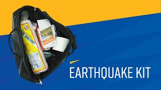 What to put in an earthquake kit