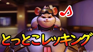 【OW2】最強の機動力と可愛さを持ったスーパーハム太郎【オーバーウォッチ2】