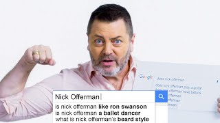 Nick Offerman Answers the Web's Most Searched Questions | WIRED