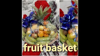 beautiful fruit basket decorated #shorts #shortsfeed #fruits #phal #everyfruit #lapataa #songs