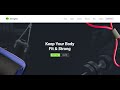 Reactjs Gym Free Website Template Working Demo