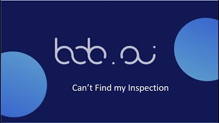Can't find my inspection - Housing Providers
