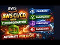 Automate CI/CD with CodePipeline + CodeBuild + CodeDeploy + CodeCommit + CloudFormation