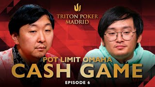 Pot Limit Omaha CASH GAME | Episode 6 - Triton Poker Madrid 2022