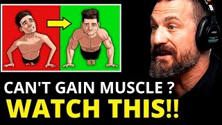 "Do THIS and Never Be Skinny Again!!" (Gain Muscle) - Andrew Huberman