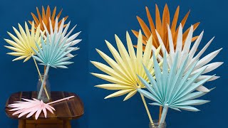 DIY Paper Palm Leaf for Decoration | Paper Palm Leaves Tutorial Step by Step #Shorts