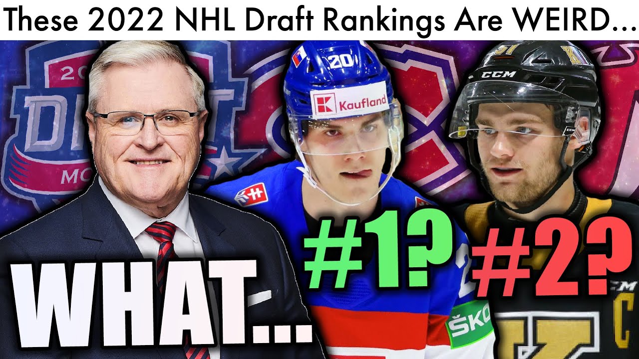 Bob McKenzie's Final NHL Draft Rankings Are WEIRD... (Slafkovsky OVER ...