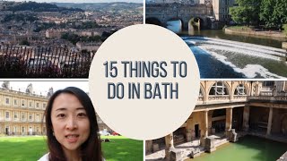 【Bath】Top 15 Things To Do in Bath UK | 48 Hours in The Historical English Town