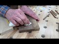 square pegs wood plugs how to make and install wooden pegs