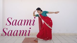 Saami Saami Dance Cover (Telugu) | Pushpa | Vartika Saini Choreo | Allu Arjun | Rashmika |Easy dance