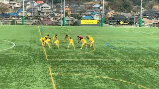 アカデミーU15プログレスリーグVSサンフレッチェ広島JY