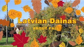 Latvian Dainas, about Fall