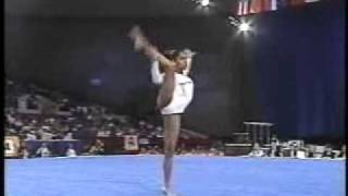 elvire teza 1997 american cup floor exercise