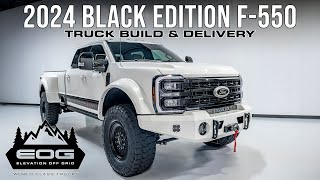 Star White 2024 Black Edition F-550 Delivery