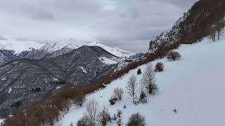 [DRONE] La vallée du Biros - 14 DEC 2024 #pyrénées #ariège #mountains #hiking #nature #biros