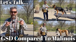 German Shepherd Compared To Malinois | A conversation starter