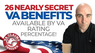 26 Nearly SECRET VA Benefits by VA Rating Percentage (2021)