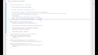 Java Overload Main Methods