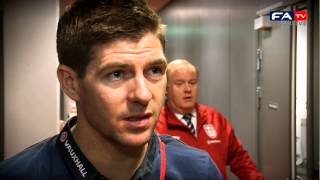 Steven Gerrard Interview | Sweden 4-2 England | FATV