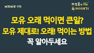 #481 모유 오래 먹이면 큰일날까요? 모유 제대로 그리고 오래오래 먹이는 방법! 꼭 알아둡시다: 소아청소년과 전문의 하정훈의 육아이야기(IBCLC, 삐뽀삐뽀119소아과저자)