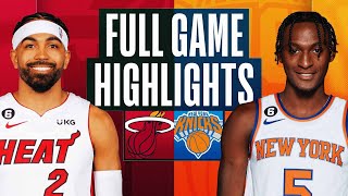 HEAT at KNICKS | FULL GAME HIGHLIGHTS | March 29, 2023