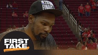 Can Kevin Durant ever reach LeBron James as best NBA player in the world? | First Take | ESPN
