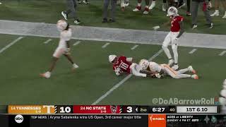 North Carolina State OL/Offense vs Tennessee Defense (2024)