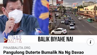 Balik biyahe!! #DUTERTE ❤️  Thank you LORD