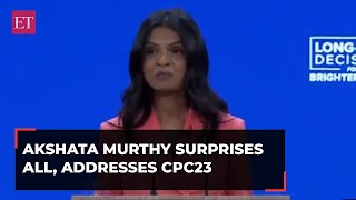 Akshata Murty at CPC23: 'Will share lesser known facts about my best friend & partner, Rishi Sunak