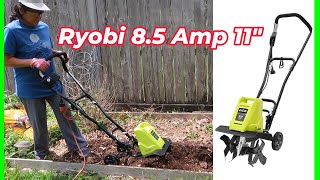 Ryobi Cultivator 8.5 Amp Assembly \u0026 Demo | Super Ceci