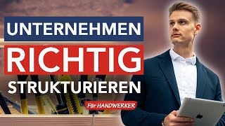 Unternehmen strukturieren für mehr Gewinn