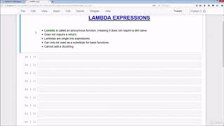 #29 Python tutorial-Python for beginners|Lambda expressions