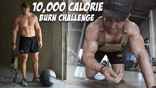 Attempting to burn 10,000 calories - FASTED! ULTIMATE ARMY WORKOUT