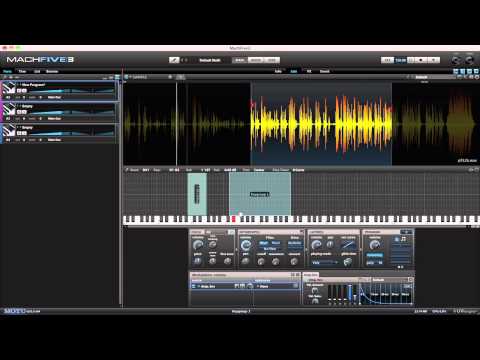 MachFIVE 3 Sample-Keygroup tutorial MachFIVE 3 Sample-Keygroup tutorial