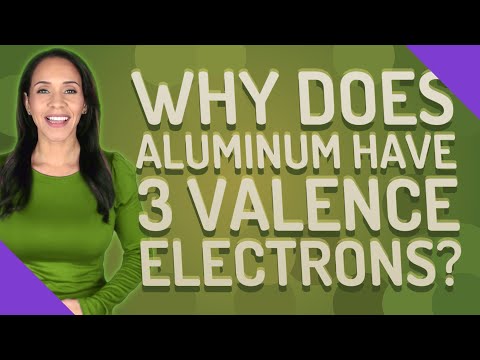 Why does aluminum form a 3+ ion?