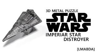 Star Wars Imperial Star Distroyer - 3D Metal Puzzle #5