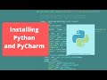 Installing Python and PyCharm - Python programming for beginners -
