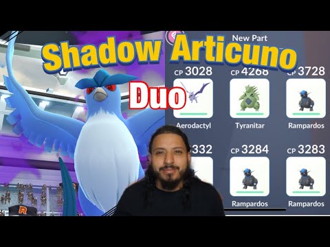 I duo'ed shadow articuno raid in Pokemon GO