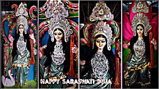 Happy Saraswati Puja Status 2023 ।। Sarswati puja Status Full Screen ।। 4k Maa Whatsapp Status