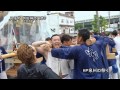 貝塚宮 感田神社夏祭り 太鼓台試験担ぎ 其の参