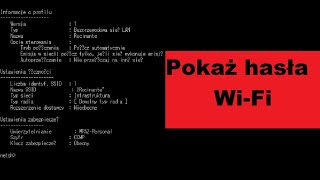 CMD: Jak wyświetlić hasła WiFi na komputerze czyli SHOW PASSWORD !