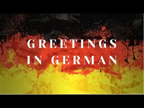 German A1 Level | Lesson 2 - Greetings In German |German From Scratch ...