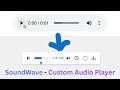 Custom HTML5 Audio Player for Website - Sowndwave
