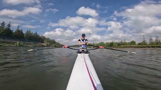 Single Scull Technique #7 02/09/2023 (Charles)