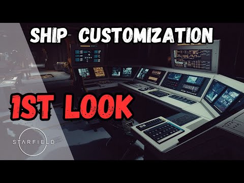 Starfield Ships Interior Customization [FIRST LOOK]