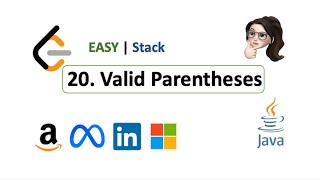 LeetCode #20 - Valid Parentheses | Java | Stack | Interview